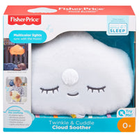 Thumbnail for Proiector pernă în formă de norișor cu lumini și sunete, Fisher Price, 0-1 an