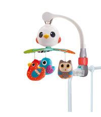 Thumbnail for Carusel cu păsări de pluș pentru patul bebelușilor, Hola Toys, 0-1 an