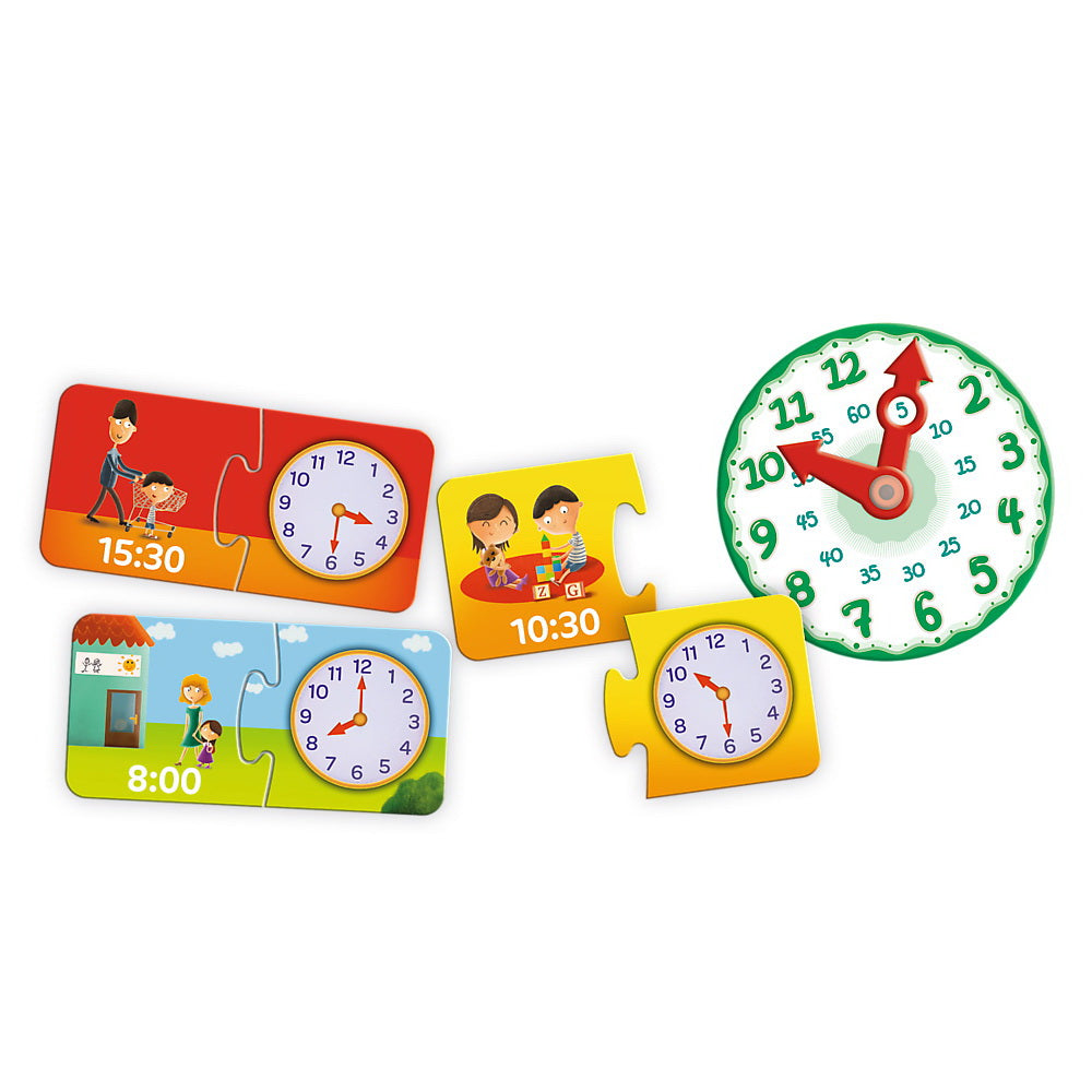 Joc Educativ Invata Ceasul, Micul Explorator, Trefl, +3 ani