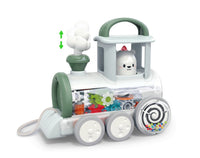 Thumbnail for Jucarie locomotiva cu aburi, Hola Toys, Alb, +6 luni