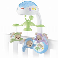 Thumbnail for Carusel muzical cu proiecție pentru patul bebelușilor, Fisher Price, 0-1 an