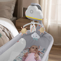 Thumbnail for Carusel muzical 2 în 1 pentru patul bebelușilor, Fisher Price, 0-1 an