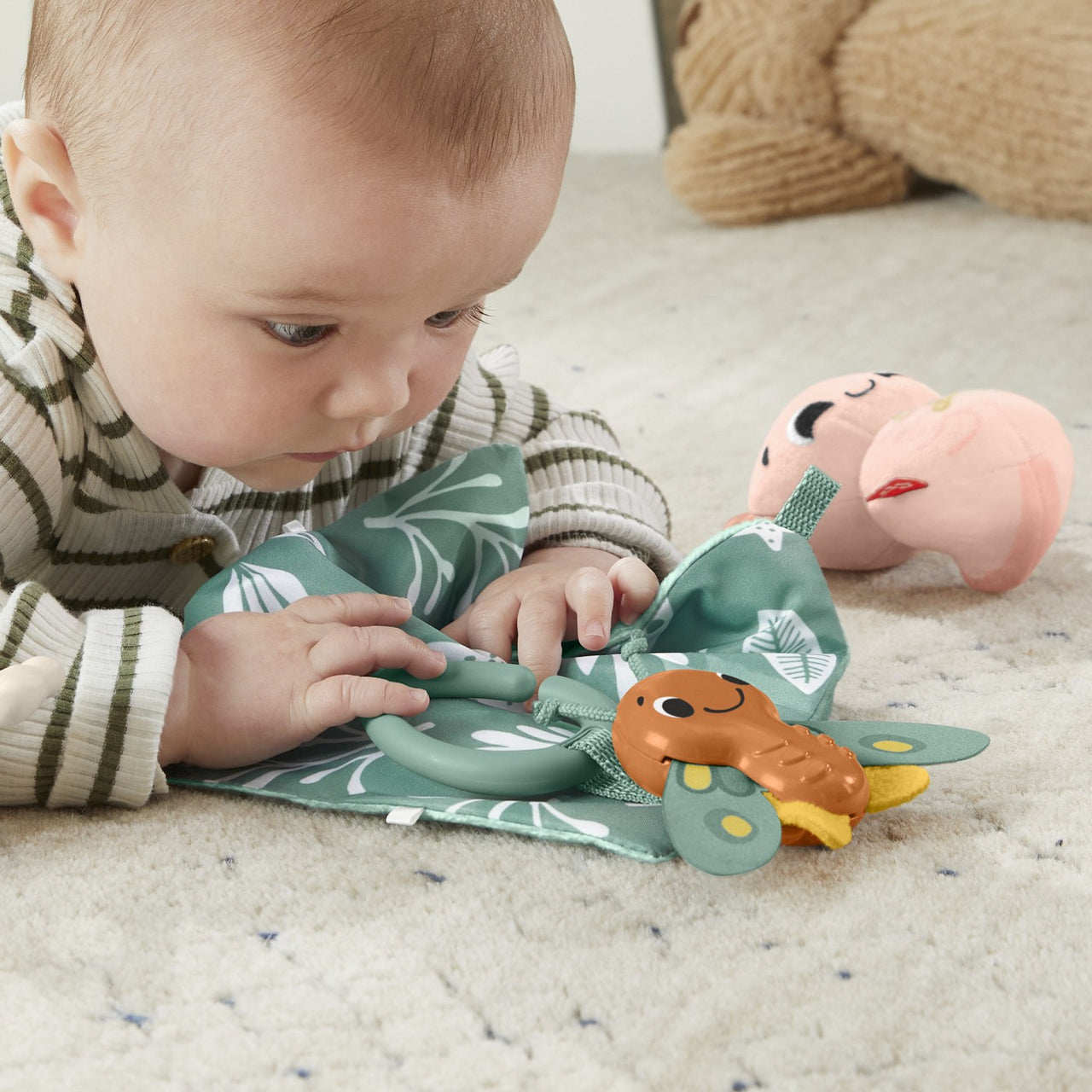 Set de 4 jucării pentru bebeluși, Fisher Price, 0-1 an