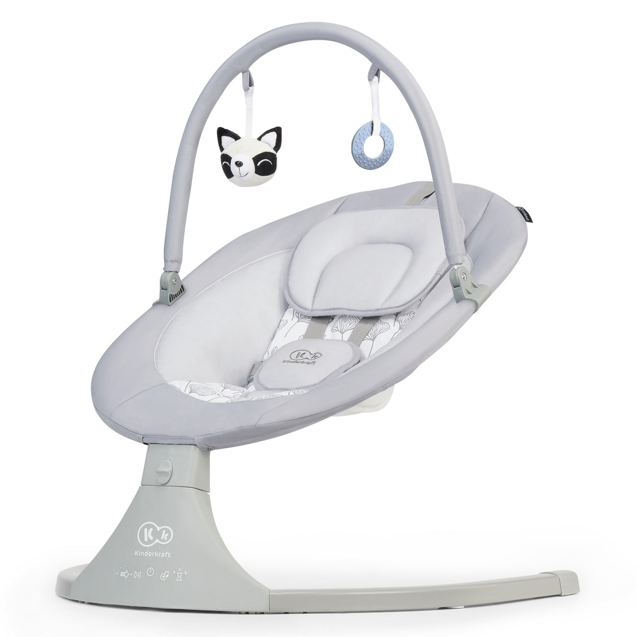Leagan Electric Multifunctional Kinderkraft Luli, 2 In 1, Grey, 0-1 an