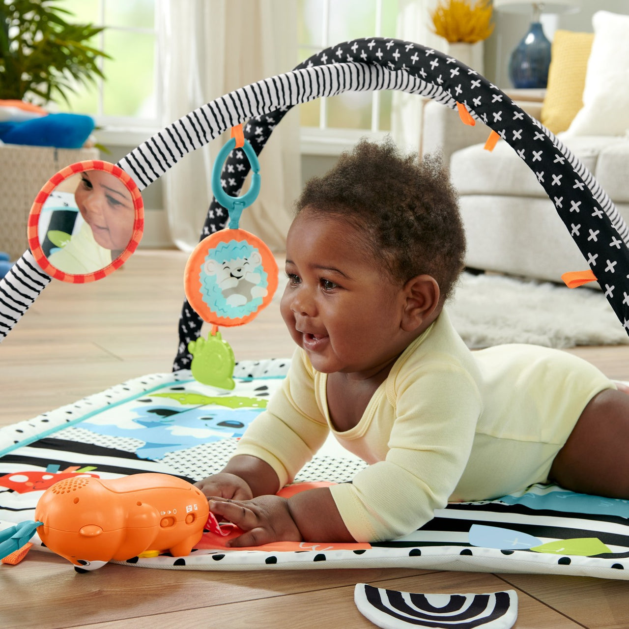 Saltea Muzicala 3 In 1 Cu Centru De Activitati pentru Bebeluși, Fisher Price, 0-1 an