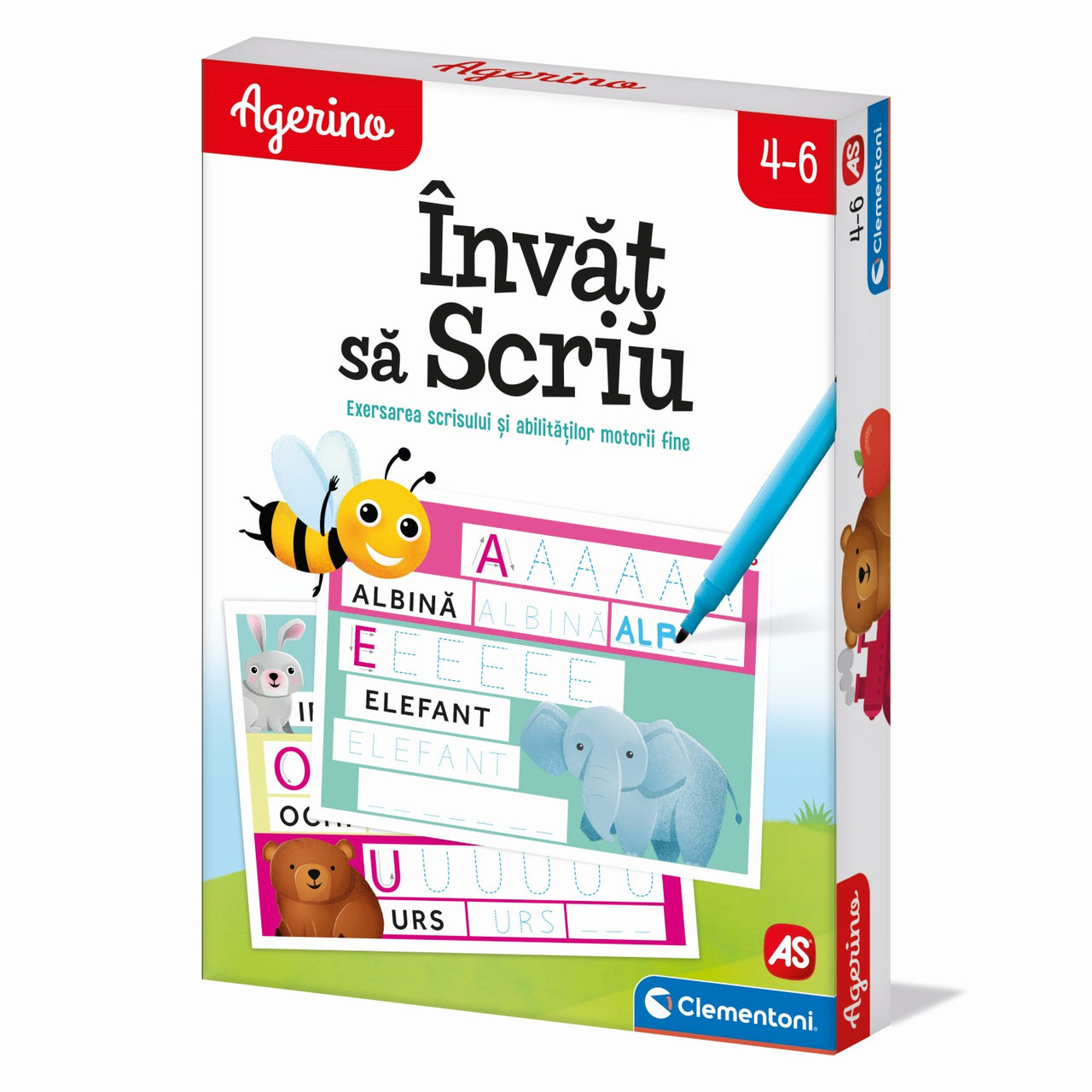 Joc educativ Agerino Clementoni, Invat sa scriu, +4 ani