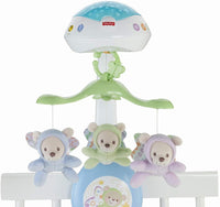 Thumbnail for Carusel muzical cu proiecție pentru patul bebelușilor, Fisher Price, 0-1 an