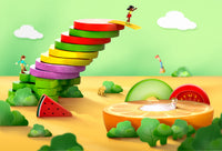 Thumbnail for Set joc de rol din lemn pizza perfectă, Hape, +3 ani