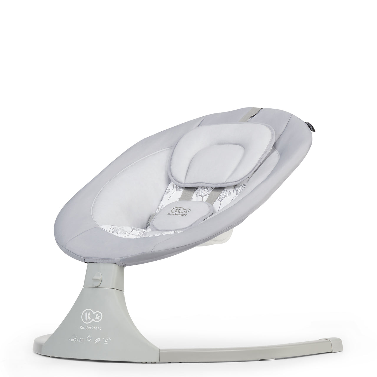 Leagan Electric Multifunctional Kinderkraft Luli, 2 In 1, Grey, 0-1 an