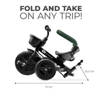 Thumbnail for Tricicleta Copii Kinderkraft Aveo, Mystic Green, +1 an