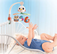 Thumbnail for Carusel cu păsări de pluș pentru patul bebelușilor, Hola Toys, 0-1 an