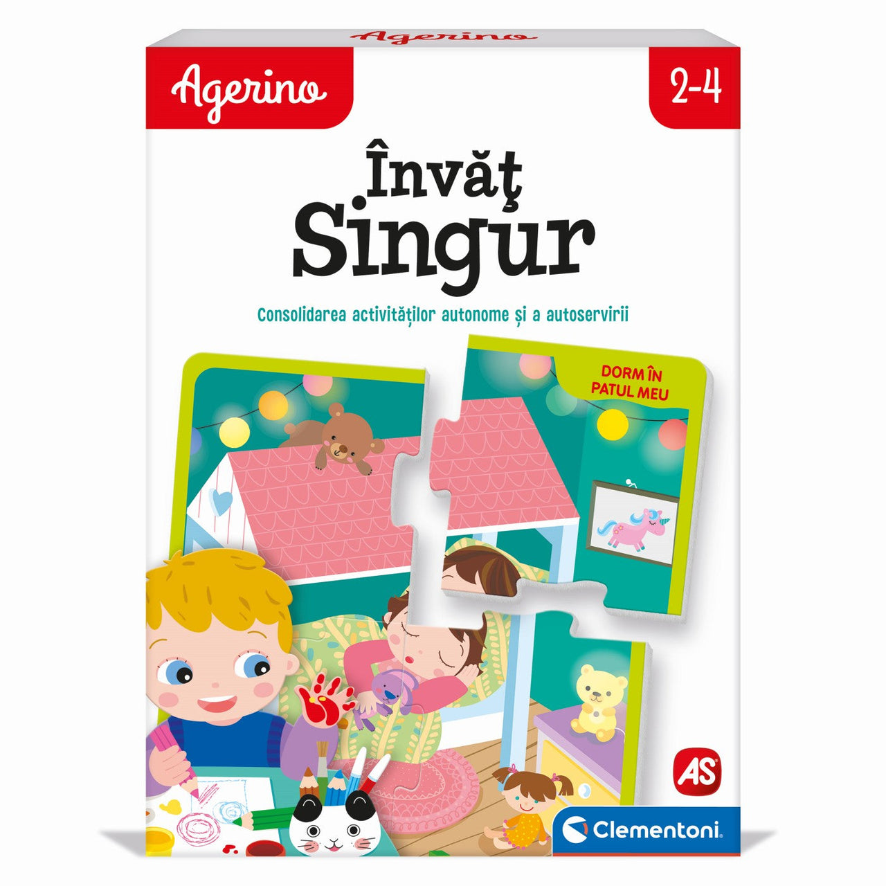 Joc educativ Agerino Clementoni, Invat singur, +2 ani