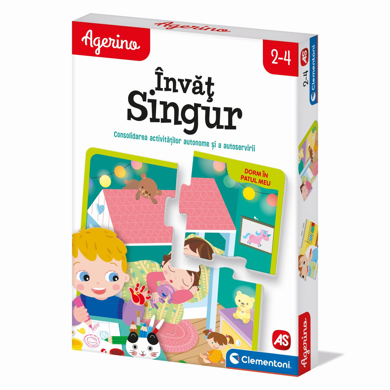Joc educativ Agerino Clementoni, Invat singur, +2 ani